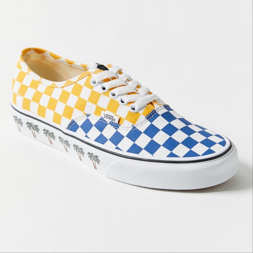 Vans Authentic Sidewall Checkerboard Sneaker